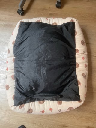 Lebby cama blanca con erizos para perros - Talla L