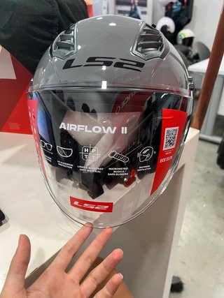 Casco LS2 Airflow II Gris talla s