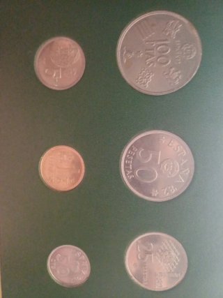 Monedas Conmemorativas Mundial 82 España.