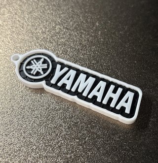 2x Porta-chaves Yamaha Impressão 3D