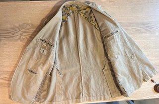 Scalpers – Men’s Linen & Cotton Blazer – Beige –