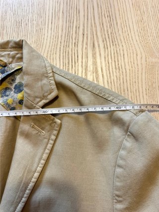 Scalpers – Men’s Linen & Cotton Blazer – Beige –