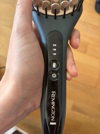Cepillo Alisador Remington Negro/Dorado