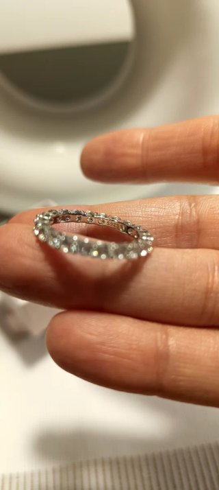Anello Eternità Argento 925