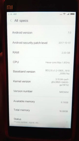 Xiaomi Mi 4c Negro