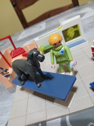 Playmobil Set Veterinario