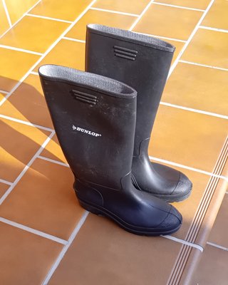 Botas de agua nuevas