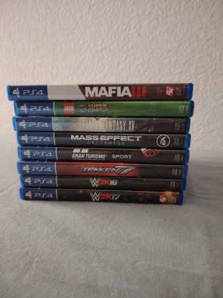 Pack 8 Juegos PS4 o por individual