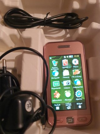 Samsung Móvil Antiguo color soft pink