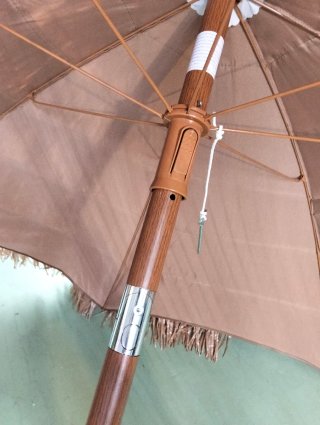 Parasol de Jardín con Base Plegable Costway