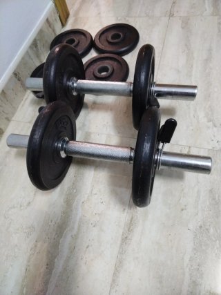 Pesas con Discos Nuevas