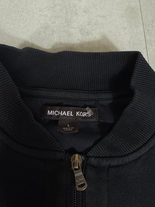 Felpa Bomber Michael Kors Full Zip Logo MK L