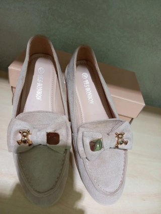 Mocassini donna YESBON beige Tg 37
