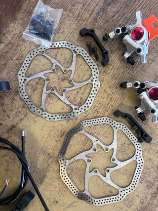 Frenos Disco Bicicleta + Accesorios