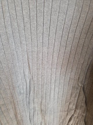 Chaqueta punto gris caballero Talla L