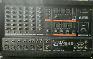 Yamaha EMX640 Mezclador Amplificado