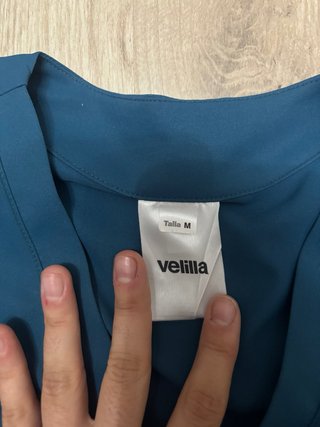 Blusa clínica Velilla color verde azulado