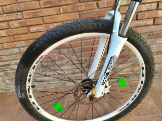 Bicicleta B-Pro M350 Negra y Verde