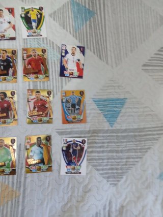 Carte da calcio di vari anni