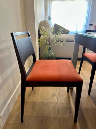 Mesa Comedor Extensible y 6 Sillas Madera
