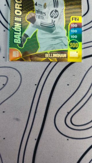 Carta Bellingham Balón de Oro Adrenalyn XL 24/25