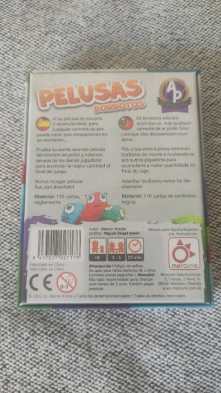 Pelusas Borbotos - Juego de cartas