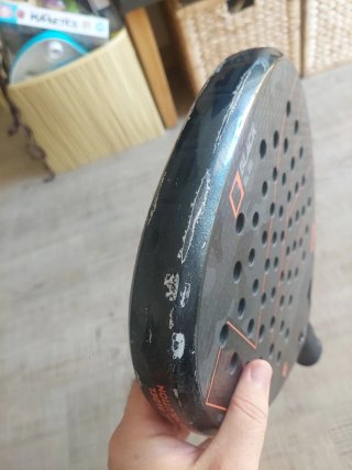 Pala pádel Kombat Black MKIII Tactic 2024 carbono
