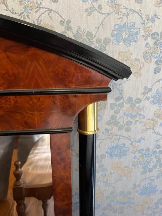 Cómoda Vintage Madera Raíz y Metal