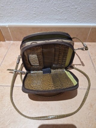 Bolso mini Guess marrón