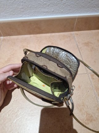 Bolso mini Guess marrón
