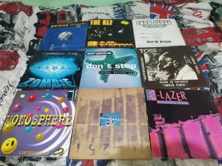 Lote Vinilos Techno Dance