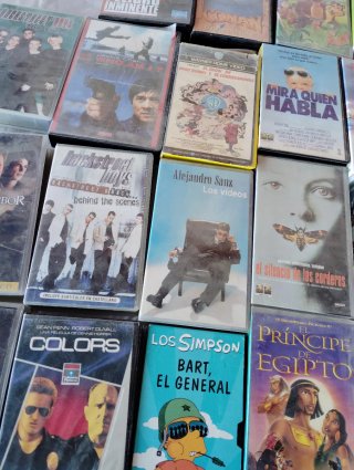 Lote VHS Películas Varias