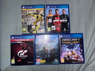 Juegos PS4 PRECIO NEGOCIABLE