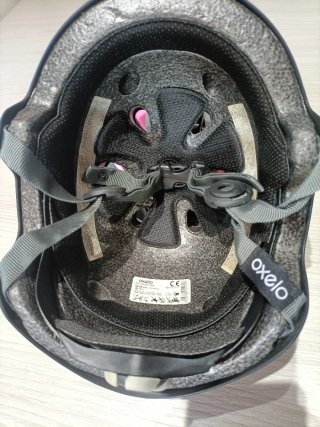 Casco Patinaje Oxelo Negro Play 5
