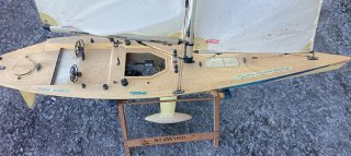 Maqueta Velero Kyosho Marine, para restaurar