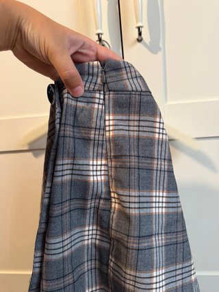 Falda pantalón cuadros Stradivarius