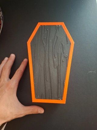 Decoración Halloween Tumba Ojo 3D