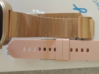 Smartwatch Donna ECG, HRV, Chiamate Bluetooth Oro