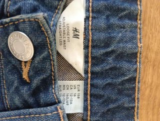Pantalón vaquero cargo H&M Talla 12-13