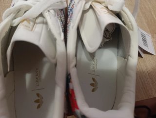 Zapatillas Adidas Gazelle Multicolor Blancas