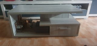 Mesa baja salón madera