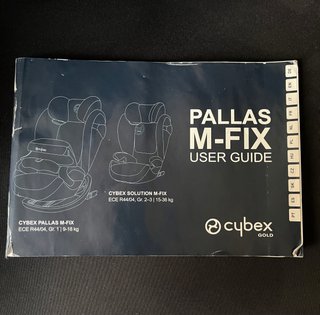 Silla Cybex Pallas M Fix Gold