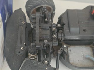 Tamiya TGS 1/10 Nitro 4x4 BMW + FlySky