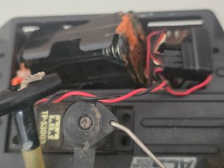 Tamiya TGS 1/10 Nitro 4x4 BMW + FlySky