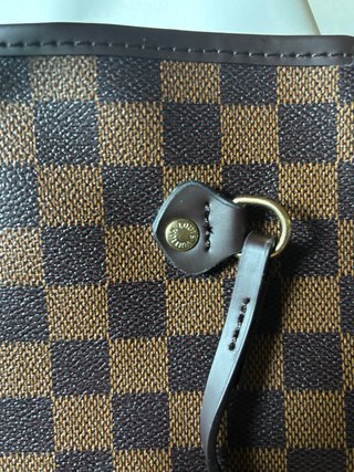 Bolso Tote Louis Vuitton Damier Ebène.