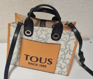 Bolso Tous Naranja y Blanco