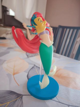 Figura Ariel y Flounder Disney Sega