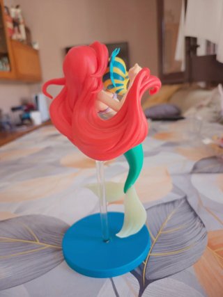 Figura Ariel y Flounder Disney Sega