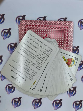 Naipe Especial Truc - Valenciano - Fournier 1962
