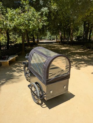 Triciclo Eléctrico Carga 2 Baterías